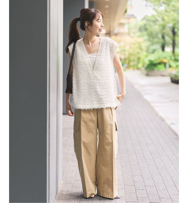 Spick and Span「フェザーライクベスト」|ベスト・ジレ|