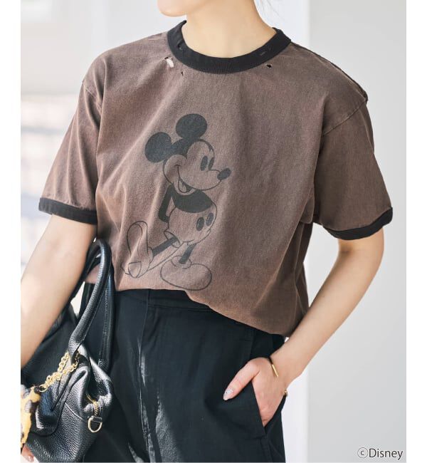 Spick and Span「《別注》GOOD ROCK SPEED / ダメージ / ミッキー / リンガーT」|Tシャツ・カットソー|
