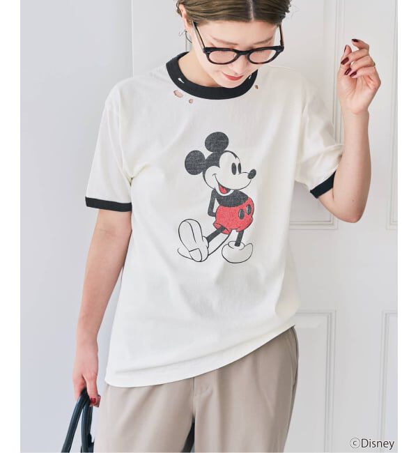 Spick and Span「《別注》GOOD ROCK SPEED / ダメージ / ミッキー / リンガーT」|Tシャツ・カットソー|