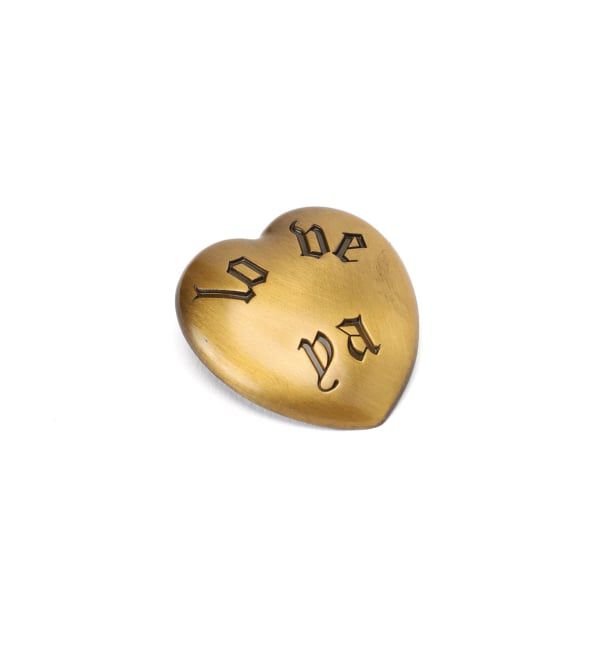 Spick and Span「WIFFLE / ウィッフル HEART BROOCH ブローチ」|ブローチ・コサージュ|