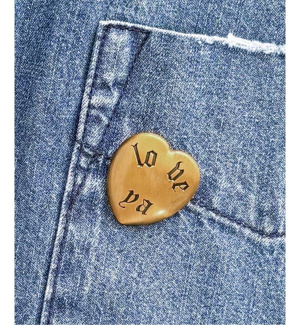 Spick and Span「WIFFLE / ウィッフル HEART BROOCH ブローチ」|ブローチ・コサージュ|