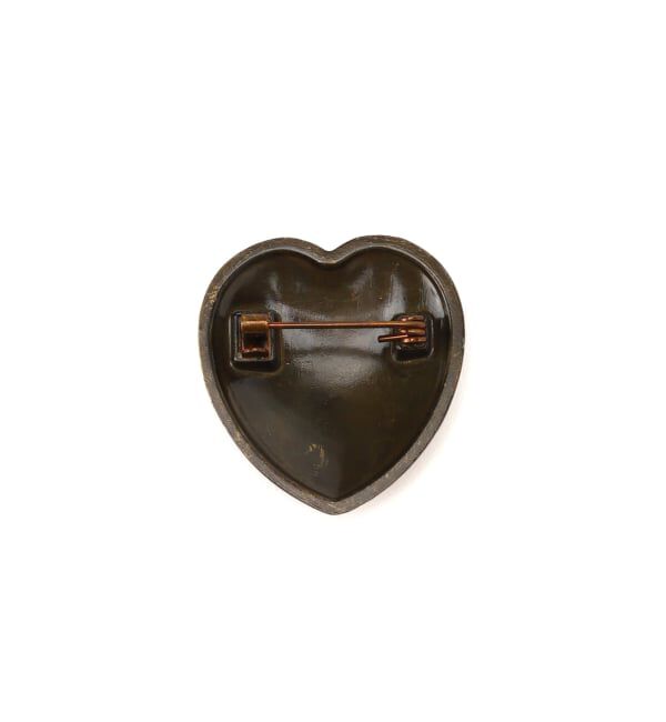 Spick and Span「WIFFLE / ウィッフル HEART BROOCH ブローチ」|ブローチ・コサージュ|