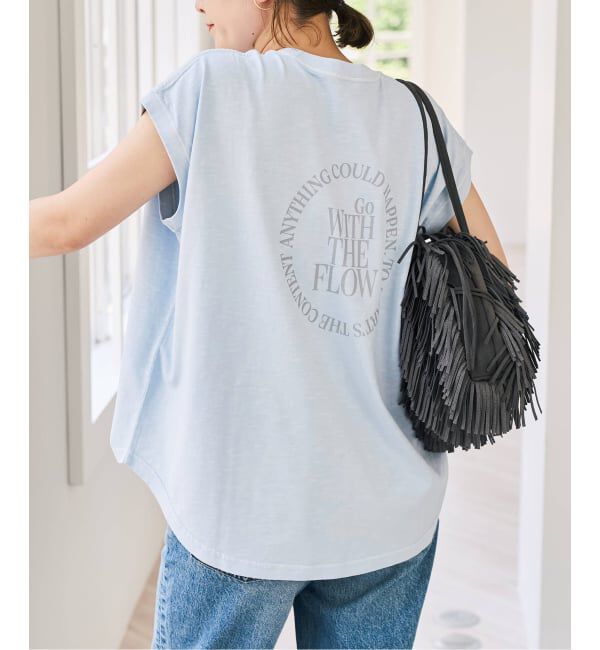 Spick and Span「《一部店舗+WEB限定 / 追加予約》SCREEN STARS ロゴ ノースリーブ」|Tシャツ・カットソー|