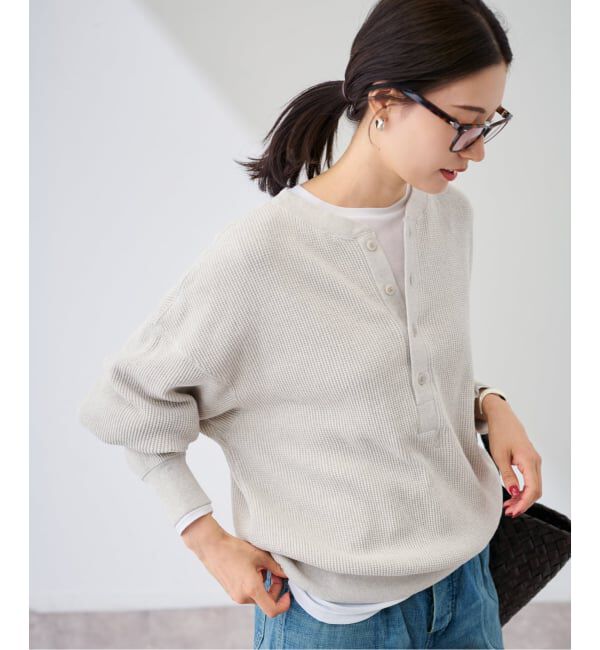 FRAMeWORK「≪WEB限定 / 追加予約≫ワッフルヘンリープルオーバー」|Tシャツ・カットソー|