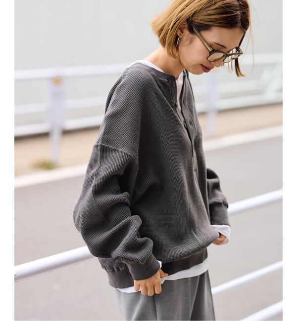 FRAMeWORK「≪WEB限定 / 追加予約≫ワッフルヘンリープルオーバー」|Tシャツ・カットソー|