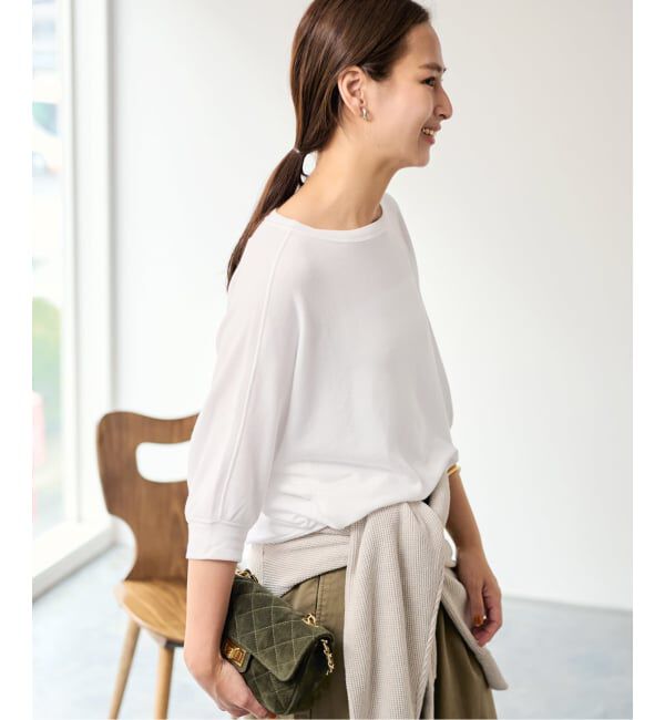 FRAMeWORK「≪予約≫シアー裏毛ドレーププルオーバー」|Tシャツ・カットソー|