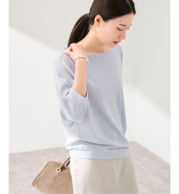 FRAMeWORK「≪予約≫シアー裏毛ドレーププルオーバー」|Tシャツ・カットソー|