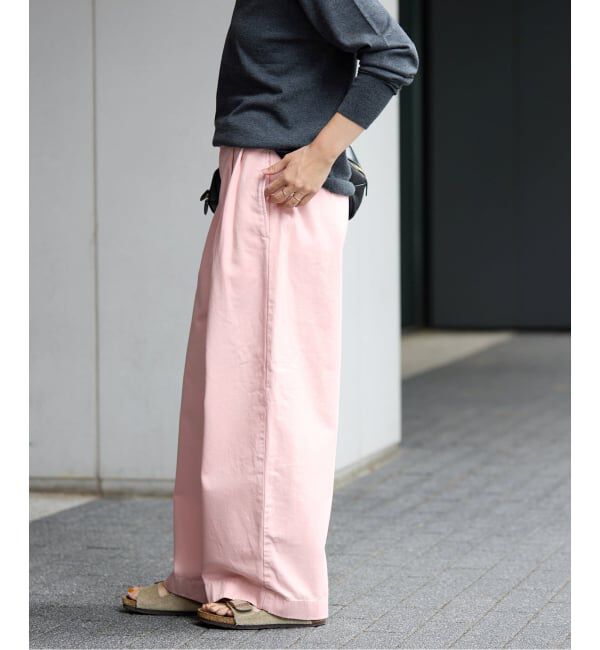 FRAMeWORK「≪予約≫SLOUCHY LIGHT CHINO パンツ」|チノ|