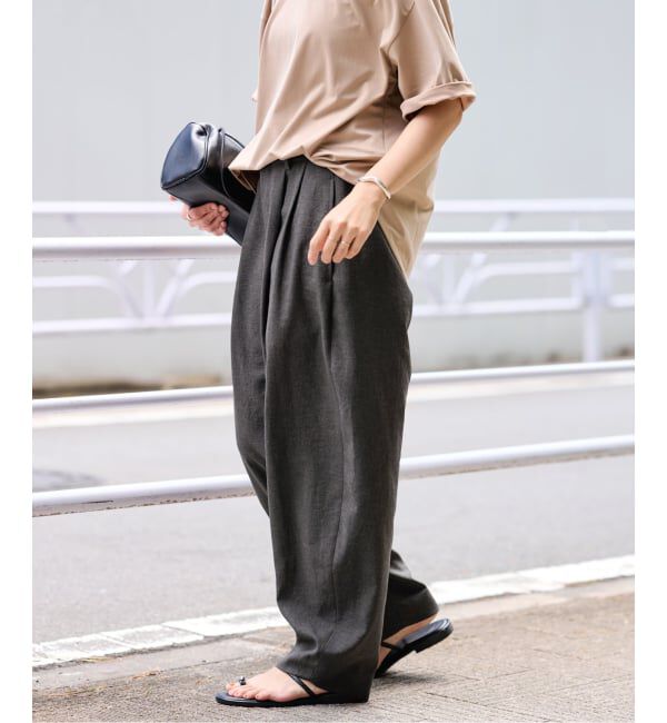 FRAMeWORK「≪予約≫ポリエステルトロタックパンツ」|その他|