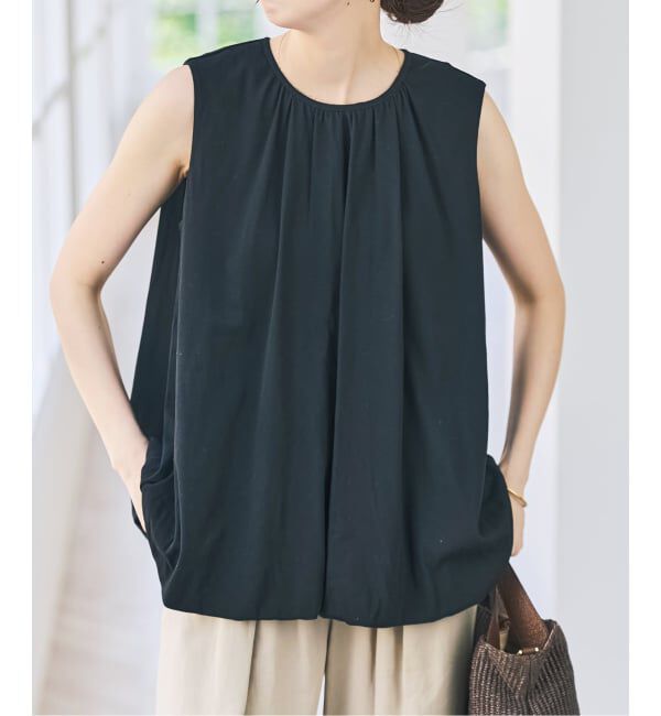 Spick and Span「バルーンヘムカットソー」|Tシャツ・カットソー|