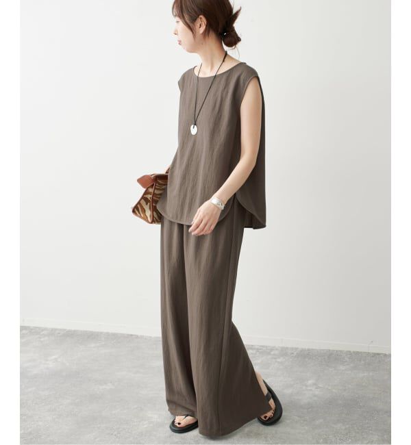 Spick and Span「《セットアップ可》スムースフィールプルオーバー」|Tシャツ・カットソー|