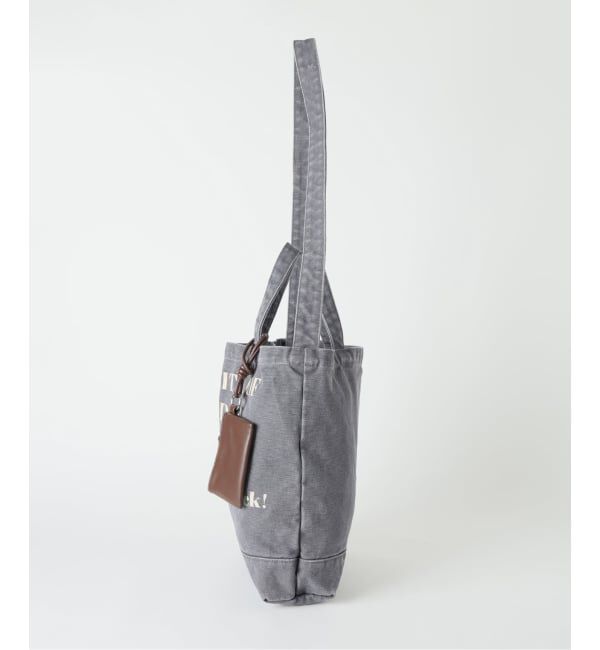 Spick and Span「《別注 / 予約》CONTROL FREAK WASHED LOGOトート ミニポーチ付き」|トートバッグ|