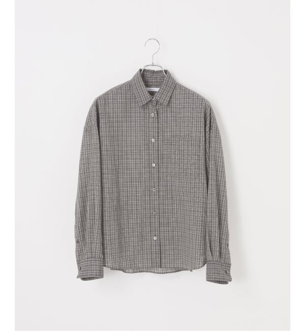 FRAMeWORK「≪予約≫シアーチェックレギュラーシャツ」|シャツ・ブラウス|