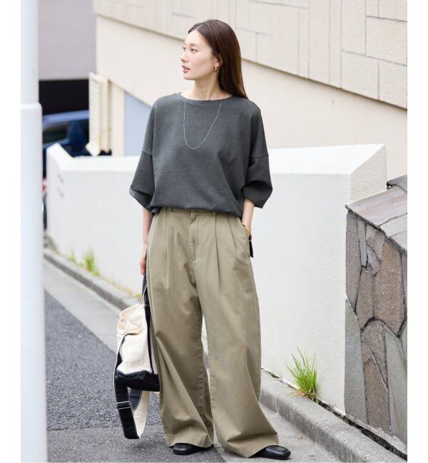 FRAMeWORK「≪予約≫ライトダンボールポンチョプルオーバー」|Tシャツ・カットソー|