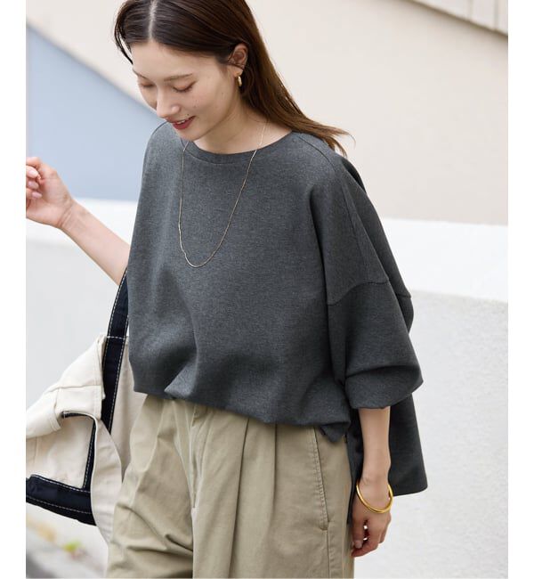 FRAMeWORK「≪予約≫ライトダンボールポンチョプルオーバー」|Tシャツ・カットソー|