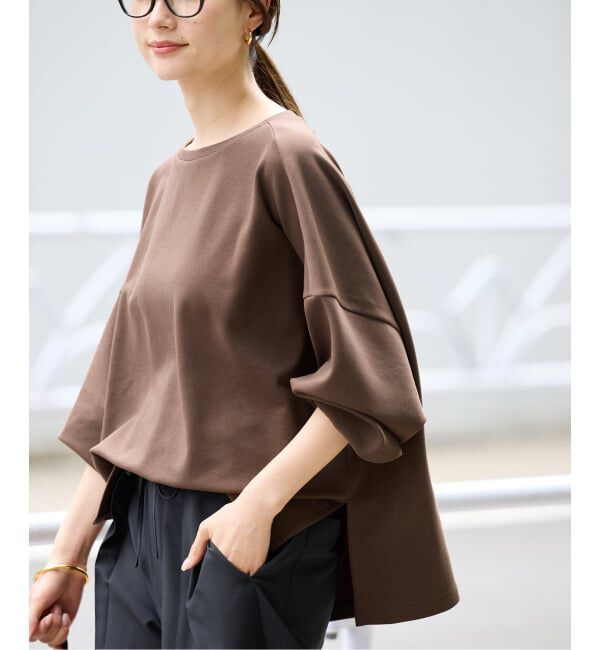 FRAMeWORK「≪予約≫ライトダンボールポンチョプルオーバー」|Tシャツ・カットソー|