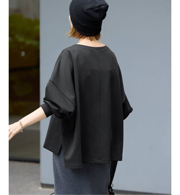 FRAMeWORK「≪予約≫ライトダンボールポンチョプルオーバー」|Tシャツ・カットソー|