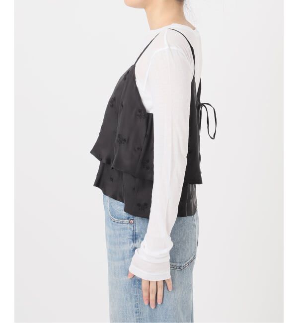 Spick and Span「《追加予約》TICCA / ティッカ フラワー2wayビスチェ」|キャミソール|