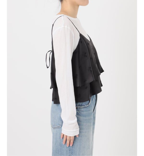 Spick and Span「《追加予約》TICCA / ティッカ フラワー2wayビスチェ」|キャミソール|