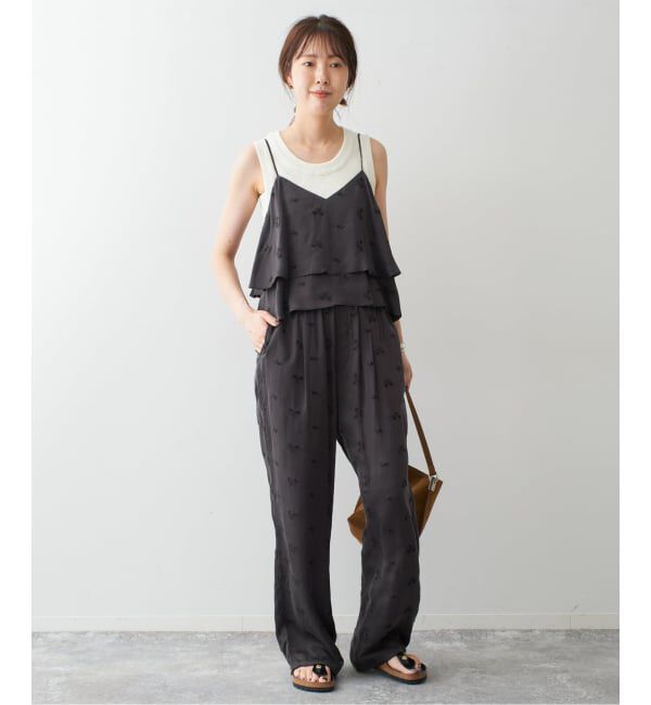 Spick and Span「《追加予約》TICCA / ティッカ フラワー2wayビスチェ」|キャミソール|