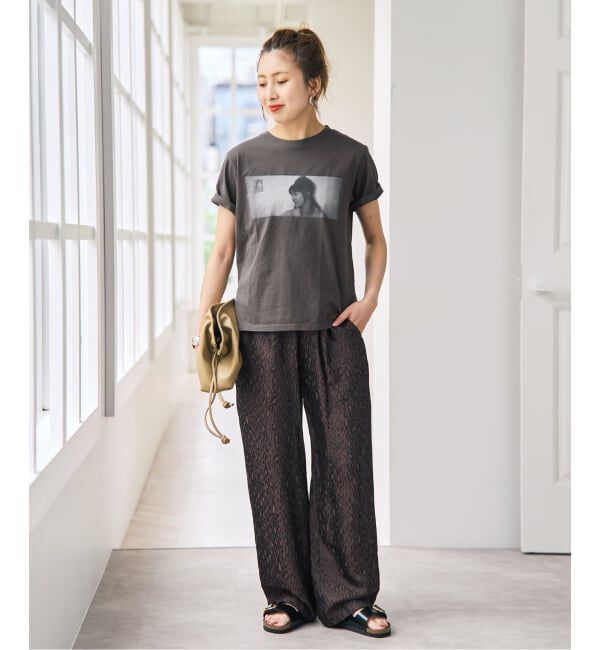 Spick and Span「《追加予約》TICCA / ティッカ  レオパードジャガードパンツ」|その他|