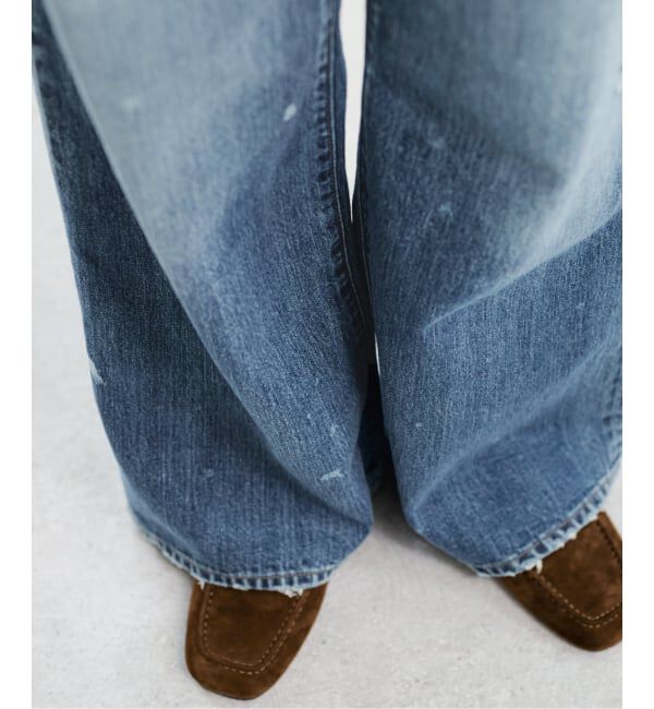 FRAMeWORK「≪予約≫DENIM DELIGHT DAYS セルビッチデニムベルボトムジーンズ」|デニム|