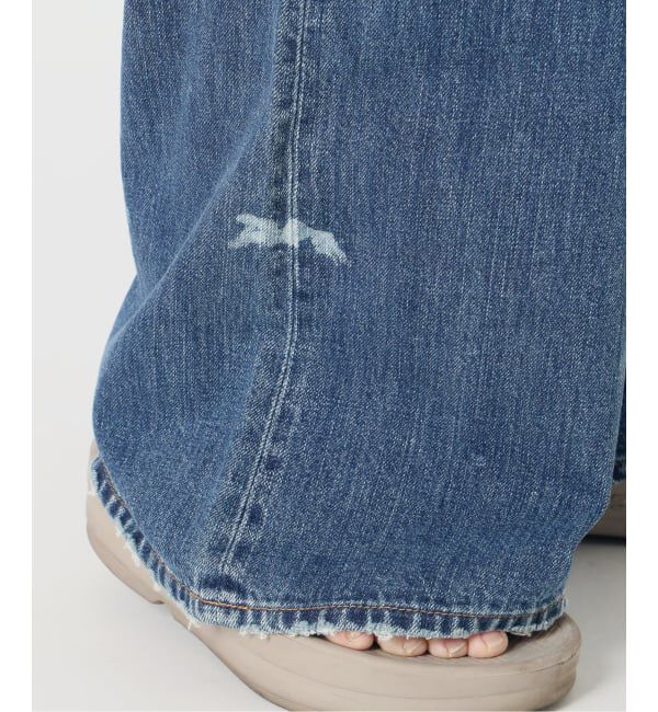 FRAMeWORK「≪予約≫DENIM DELIGHT DAYS セルビッチデニムベルボトムジーンズ」|デニム|