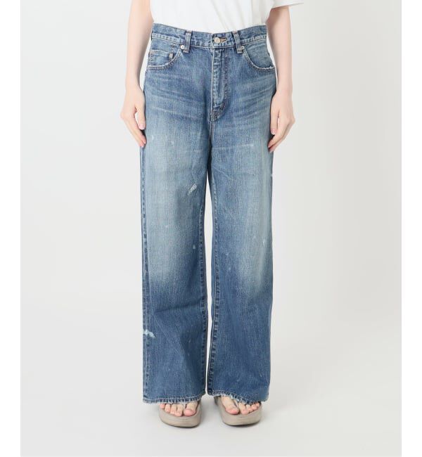 FRAMeWORK「≪予約≫DENIM DELIGHT DAYS セルビッチデニムベルボトムジーンズ」|デニム|