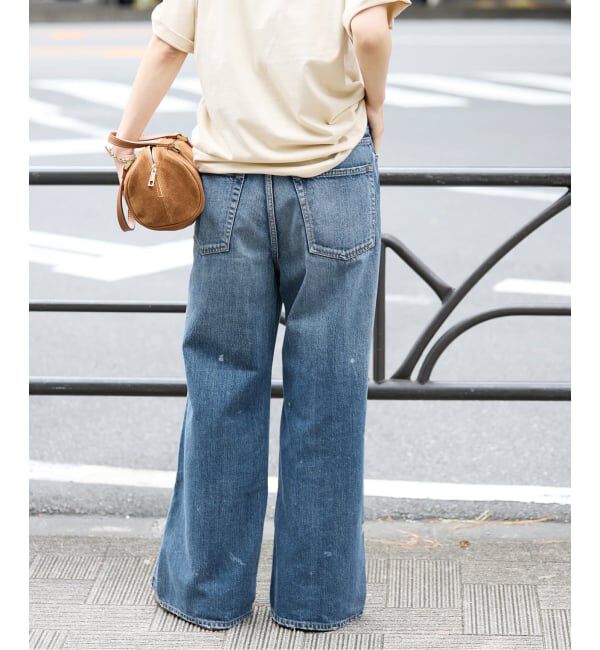 FRAMeWORK「≪予約≫DENIM DELIGHT DAYS セルビッチデニムベルボトムジーンズ」|デニム|