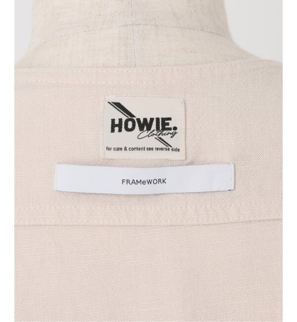 FRAMeWORK「≪予約≫HOWIECLOTHING&times;FRAMeWORKベスト」|ダウンベスト・ベスト|