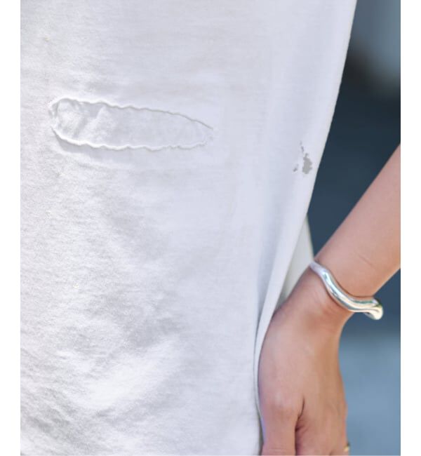 FRAMeWORK「≪予約≫JOHNBULL/ジョンブル クラッシュノースリーブカットオフT」|Tシャツ・カットソー|