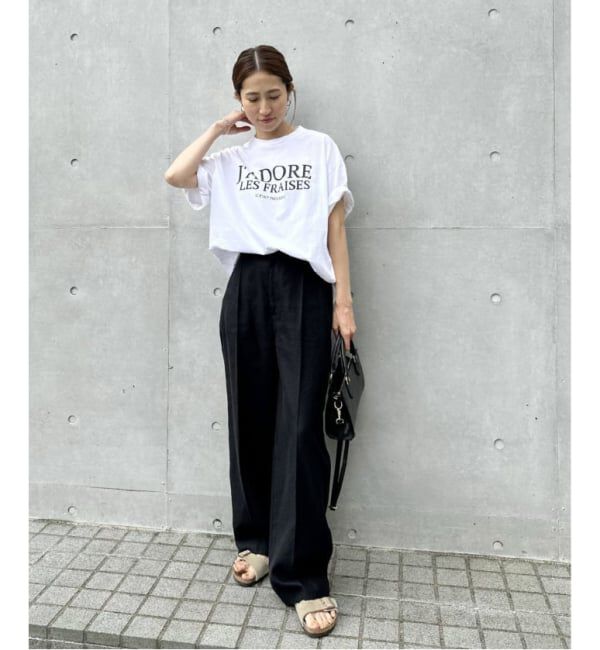 FRAMeWORK「≪WEB限定 / 追加予約≫フレンチロゴTシャツ 4」|Tシャツ・カットソー|