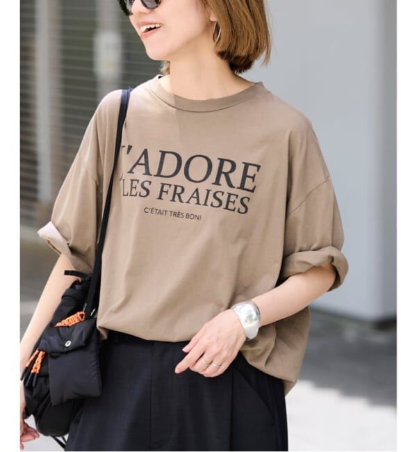 FRAMeWORK「≪WEB限定 / 追加予約≫フレンチロゴTシャツ 4」|Tシャツ・カットソー|