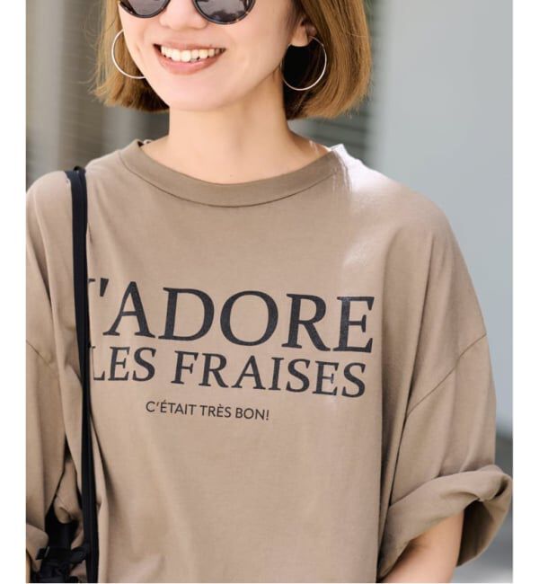 FRAMeWORK「≪WEB限定 / 追加予約≫フレンチロゴTシャツ 4」|Tシャツ・カットソー|