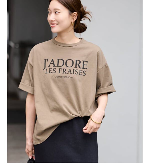 FRAMeWORK「≪WEB限定 / 追加予約≫フレンチロゴTシャツ 4」|Tシャツ・カットソー|