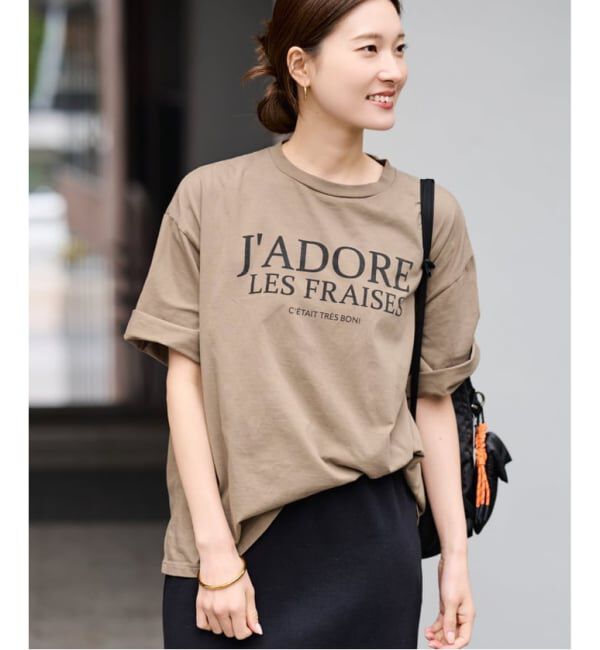 FRAMeWORK「≪WEB限定 / 追加予約≫フレンチロゴTシャツ 4」|Tシャツ・カットソー|