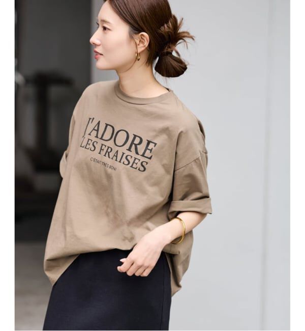 FRAMeWORK「≪WEB限定 / 追加予約≫フレンチロゴTシャツ 4」|Tシャツ・カットソー|