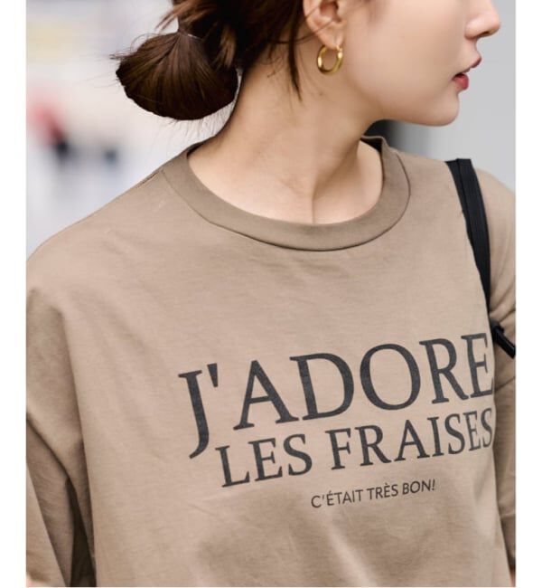 FRAMeWORK「≪WEB限定 / 追加予約≫フレンチロゴTシャツ 4」|Tシャツ・カットソー|