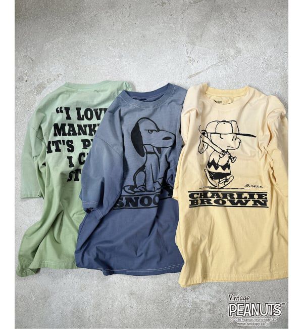 FRAMeWORK「≪予約≫JOHNBULL/ジョンブル PEANUTS SNOOPY TEE」|Tシャツ・カットソー|