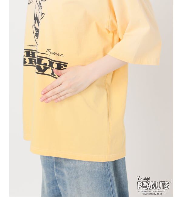 FRAMeWORK「≪予約≫JOHNBULL/ジョンブル PEANUTS CHARLIE BROWN TEE」|Tシャツ・カットソー|