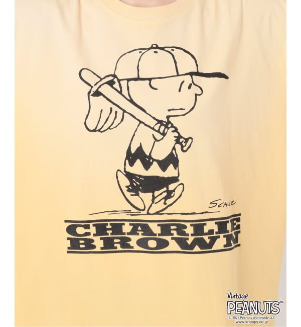 FRAMeWORK「≪予約≫JOHNBULL/ジョンブル PEANUTS CHARLIE BROWN TEE」|Tシャツ・カットソー|
