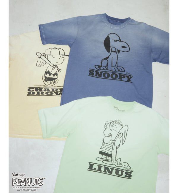 FRAMeWORK「≪予約≫JOHNBULL/ジョンブル PEANUTS CHARLIE BROWN TEE」|Tシャツ・カットソー|