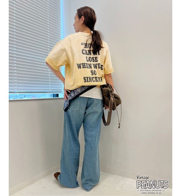 FRAMeWORK「≪予約≫JOHNBULL/ジョンブル PEANUTS CHARLIE BROWN TEE」|Tシャツ・カットソー|