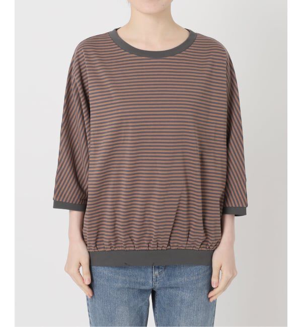 FRAMeWORK「≪予約≫STAR&STRIPE 別注ドルマンスリーブマルチボーダーT」|Tシャツ・カットソー|