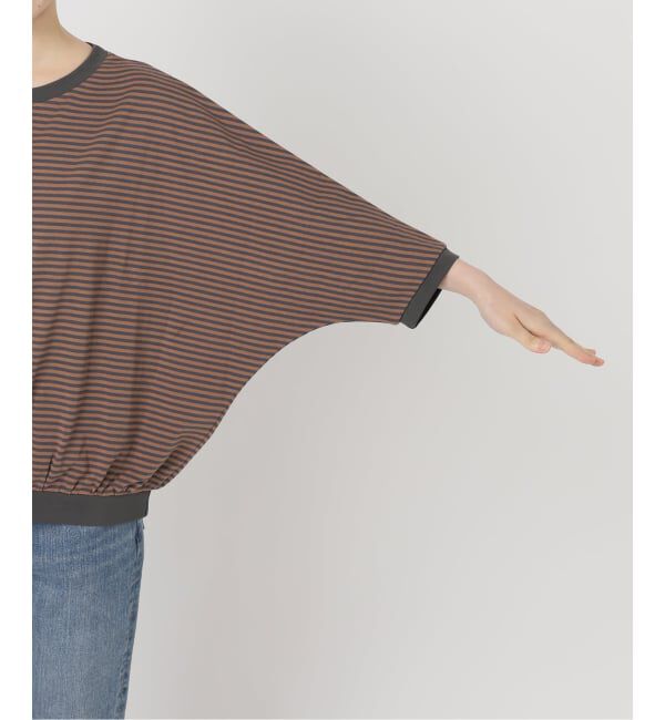FRAMeWORK「≪予約≫STAR&STRIPE 別注ドルマンスリーブマルチボーダーT」|Tシャツ・カットソー|