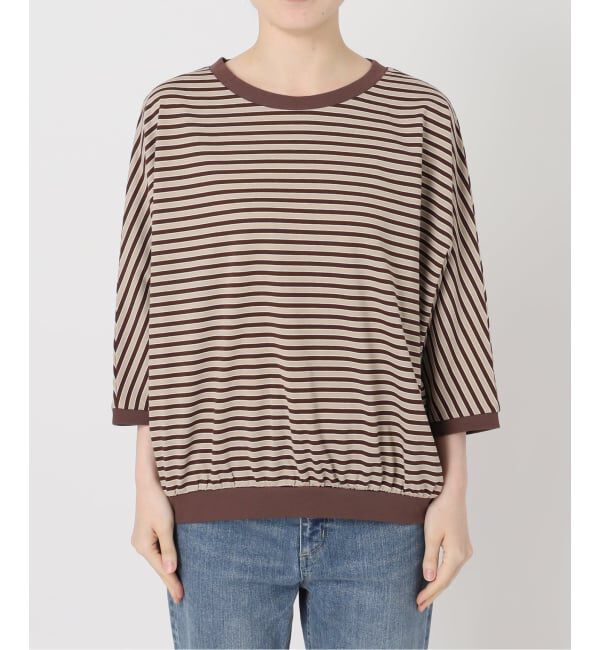 FRAMeWORK「≪予約≫STAR&STRIPE 別注ドルマンスリーブマルチボーダーT」|Tシャツ・カットソー|