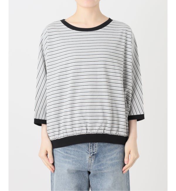 FRAMeWORK「≪予約≫STAR&STRIPE 別注ドルマンスリーブマルチボーダーT」|Tシャツ・カットソー|
