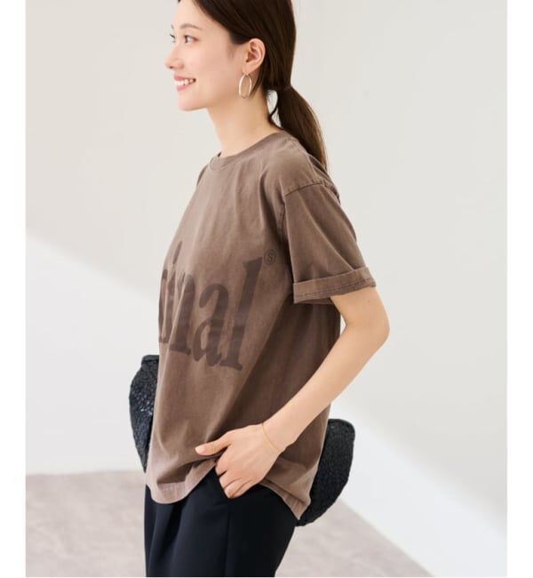 FRAMeWORK「≪新色 / 追加予約≫STUDIO ANIMALS 別注Animals Letter Tシャツ」|Tシャツ・カットソー|