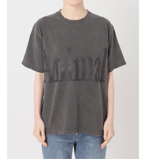 FRAMeWORK「≪新色 / 追加予約≫STUDIO ANIMALS 別注Animals Letter Tシャツ」|Tシャツ・カットソー|