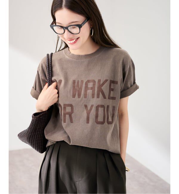 FRAMeWORK「≪予約≫STUDIO ANIMALS 別注IM WAKE FOR YOU TS」|Tシャツ・カットソー|